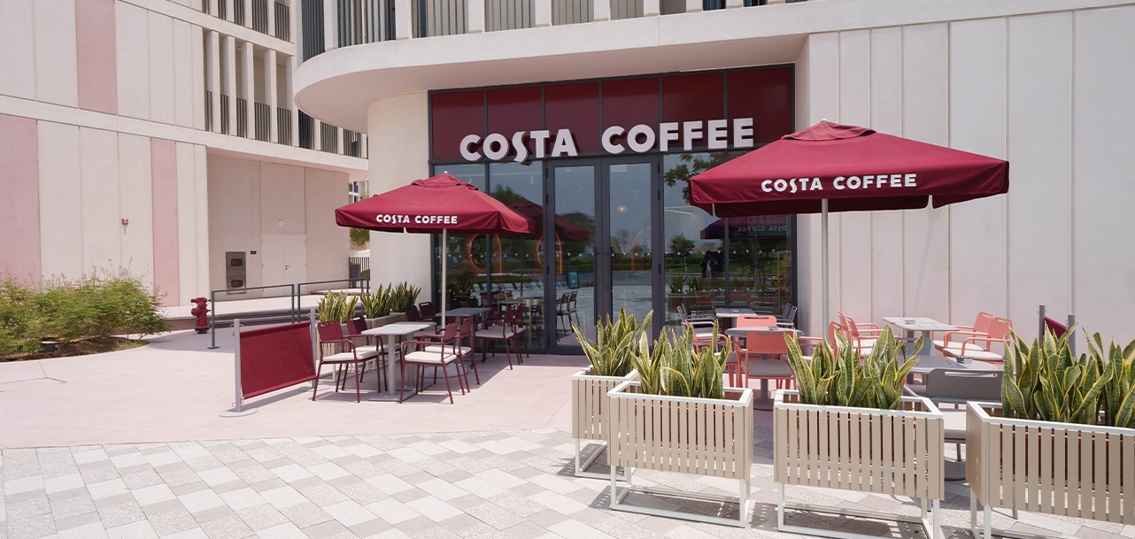 Costa Coffee joins host of new outlets at Aljada, as list of lifestyle and dining attractions grows