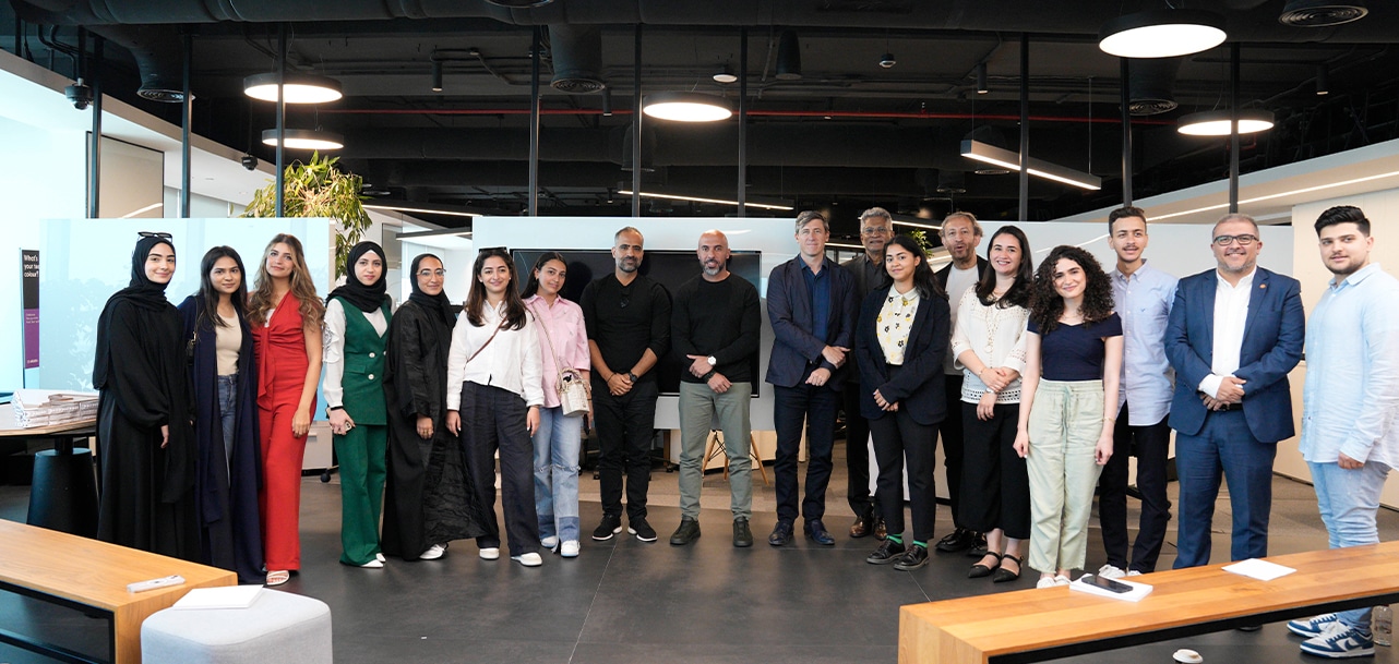 Arada teams up with students at American University of Sharjah to design façades for infrastructure at Aljada